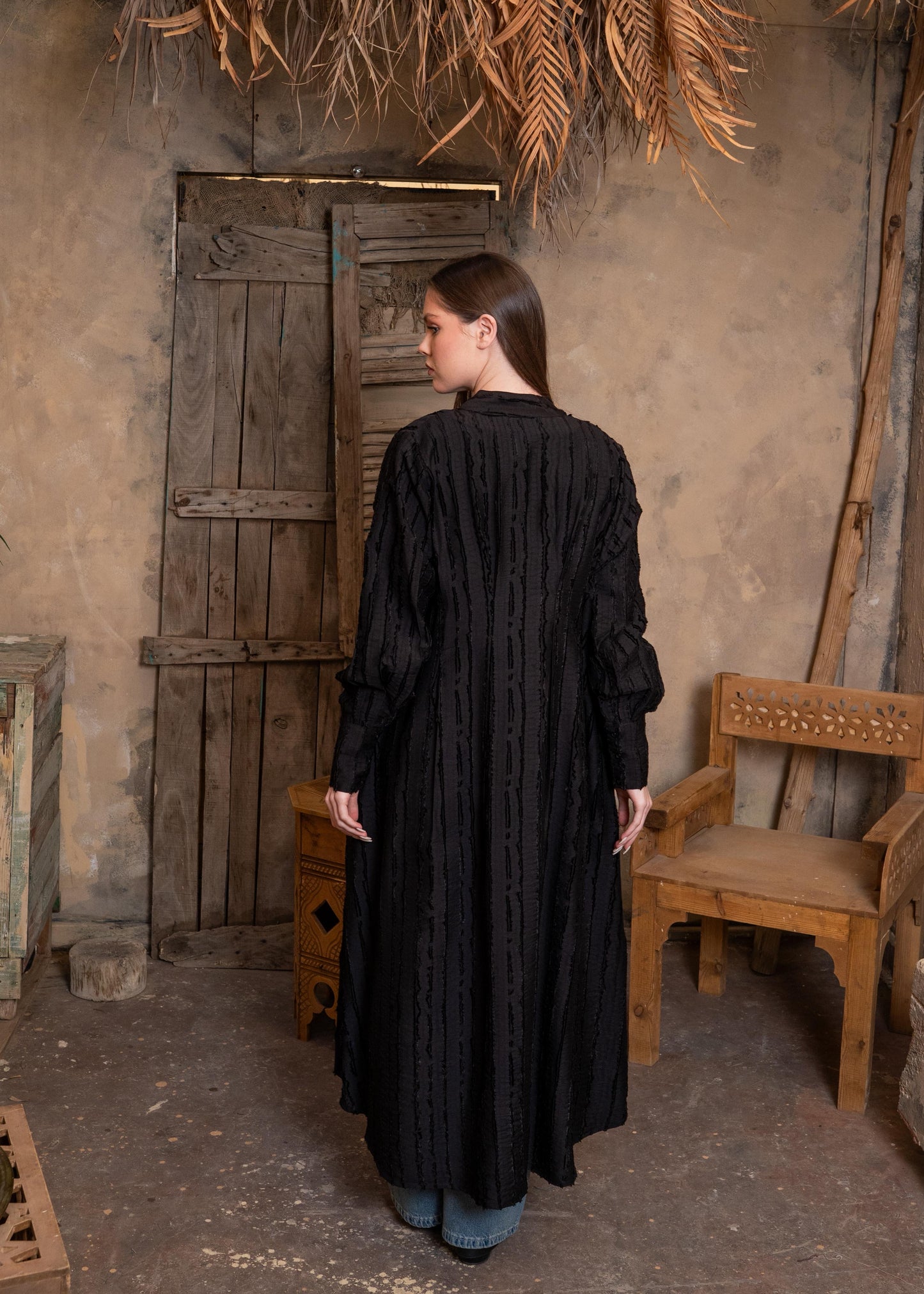 Zezil Pleated Flow Dress