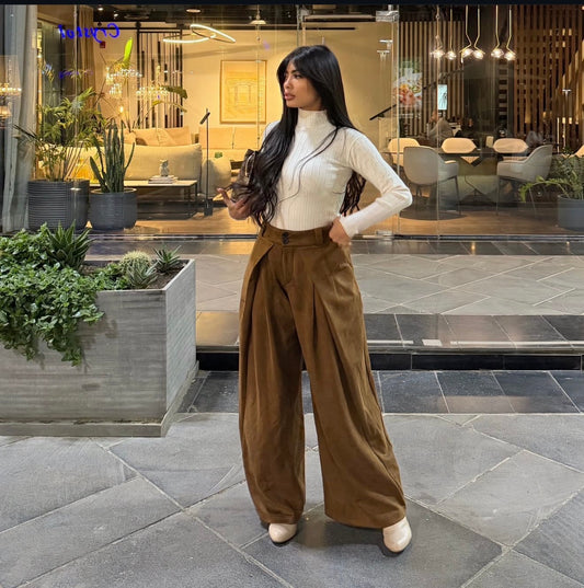 Luxe Flow Suede Pants