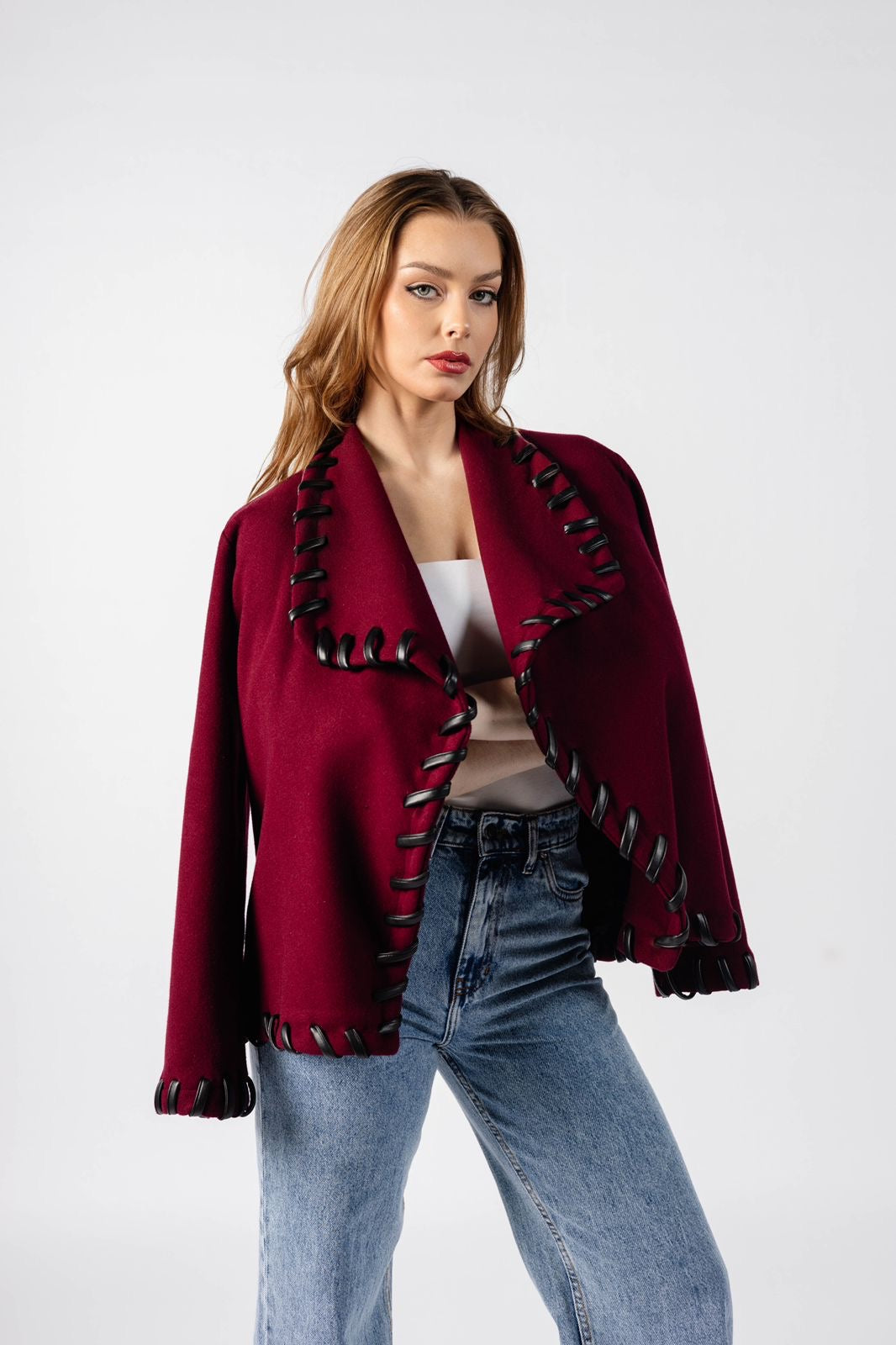 Soft Edge Wrap Jacket