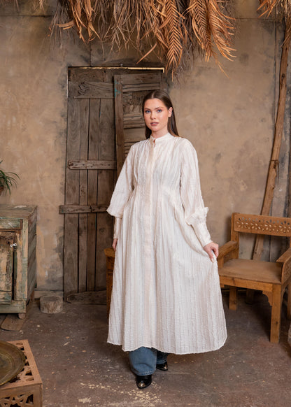 Zezil Pleated Flow Dress