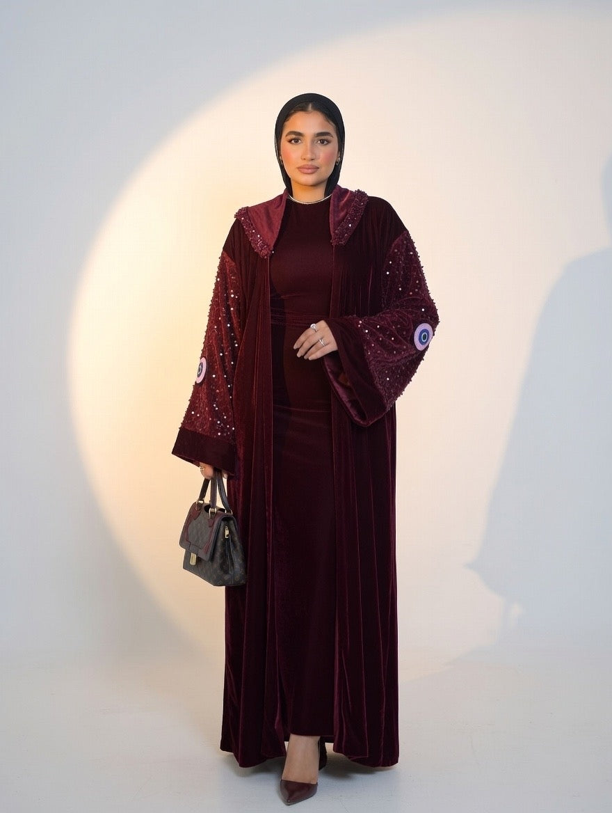 Noir Velvet Aura Cardigan✨