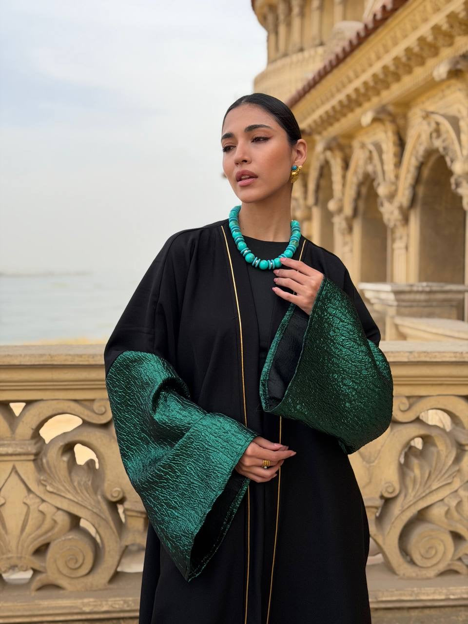 Luxe Line Cardigan Abaya