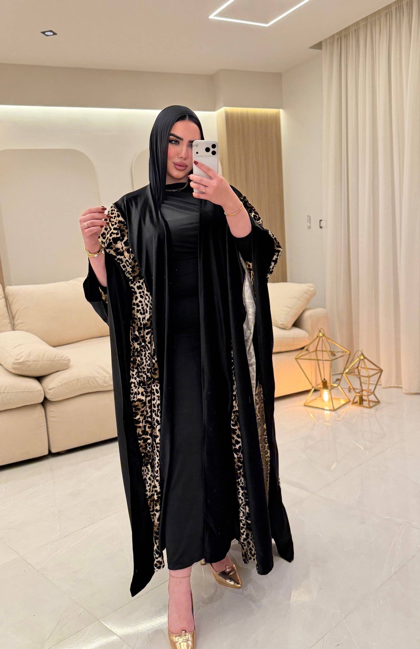 🖤 Velora Tiger Kaftan
