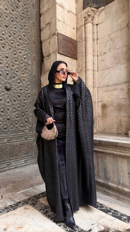 Midnight Aura Luxury Abaya🖤✨