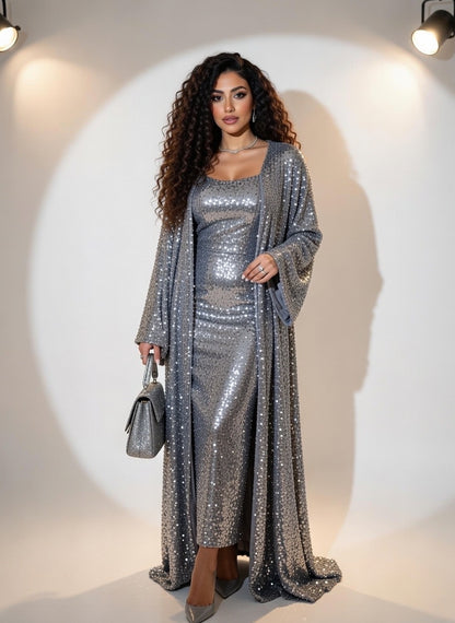 Luna Sequin Elegance Cardigan✨