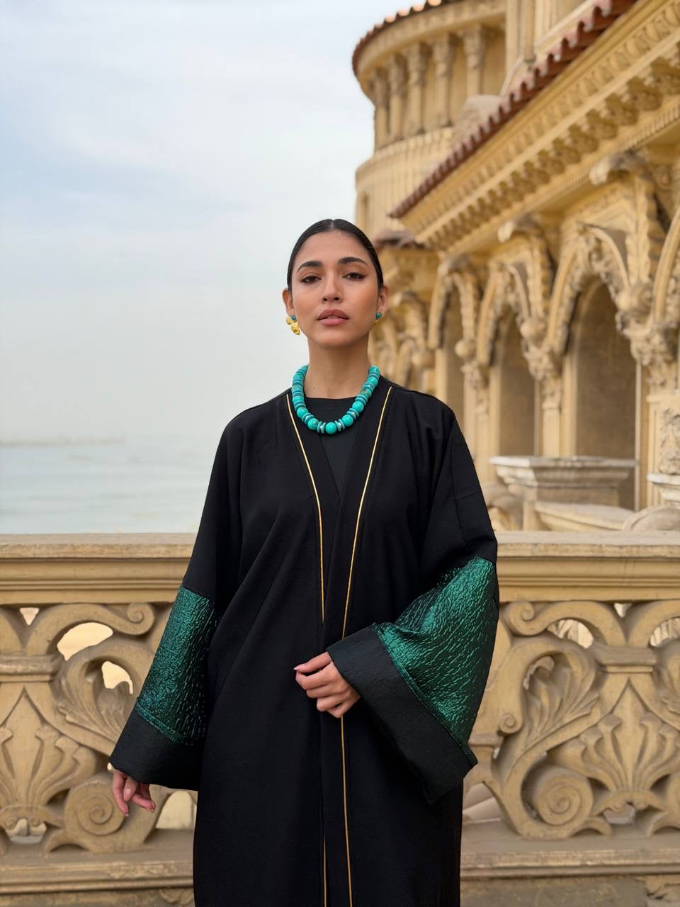 Luxe Line Cardigan Abaya