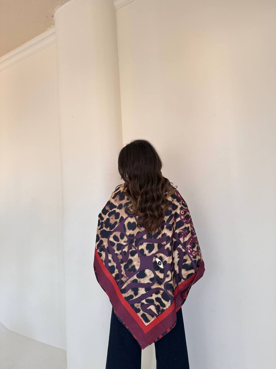 Snake Double Face Shawl🍒✨