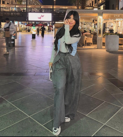 Luxe Flow Suede Pants