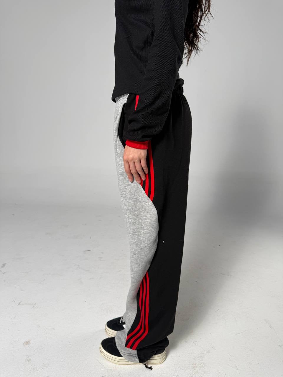 Sporty Two-Tone Relaxed Set