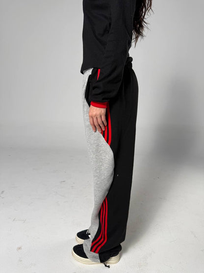 Sporty Two-Tone Relaxed Set