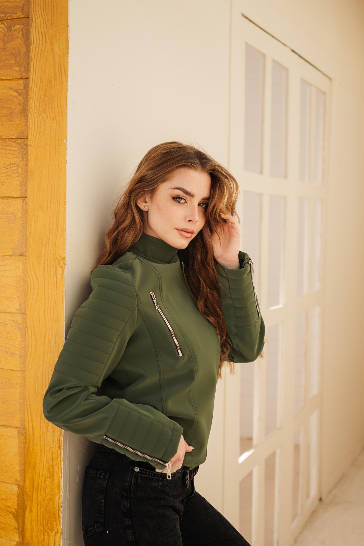 Moto Luxe Leather Jacket