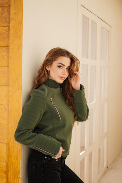 Moto Luxe Leather Jacket