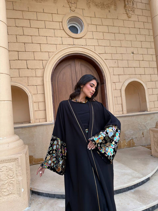 Midnight Indian kaftan🖤✨