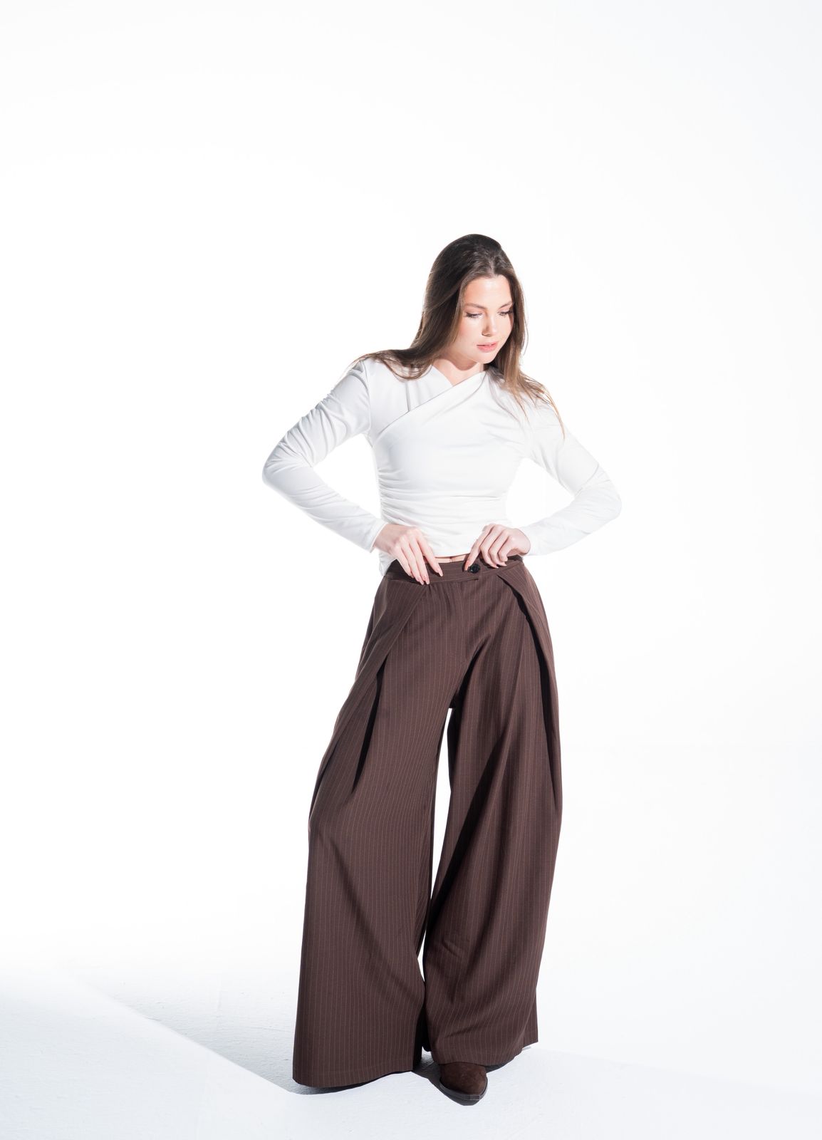 Zezil Soft Wrap Top