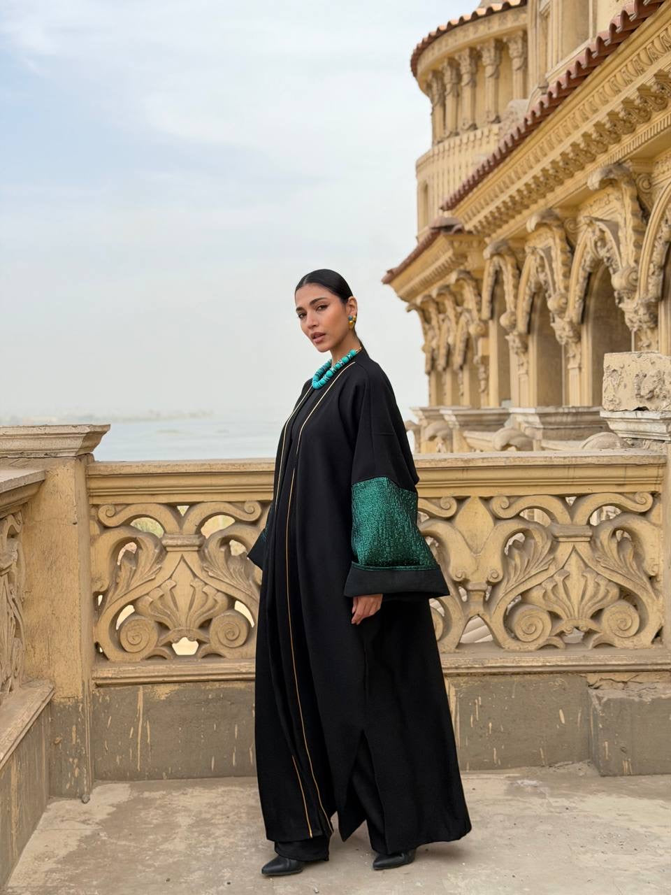Luxe Line Cardigan Abaya