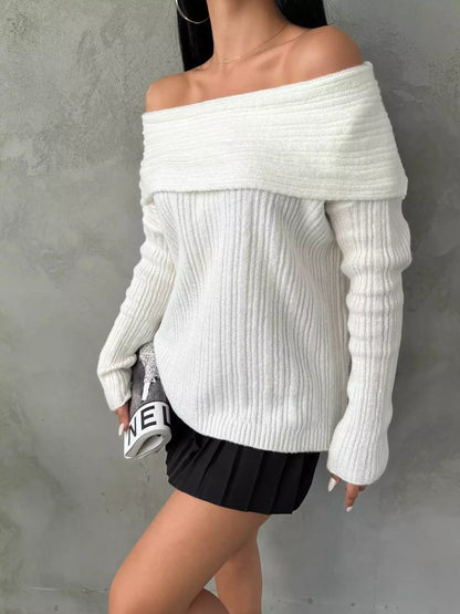 Off-Shoulder Knit✨