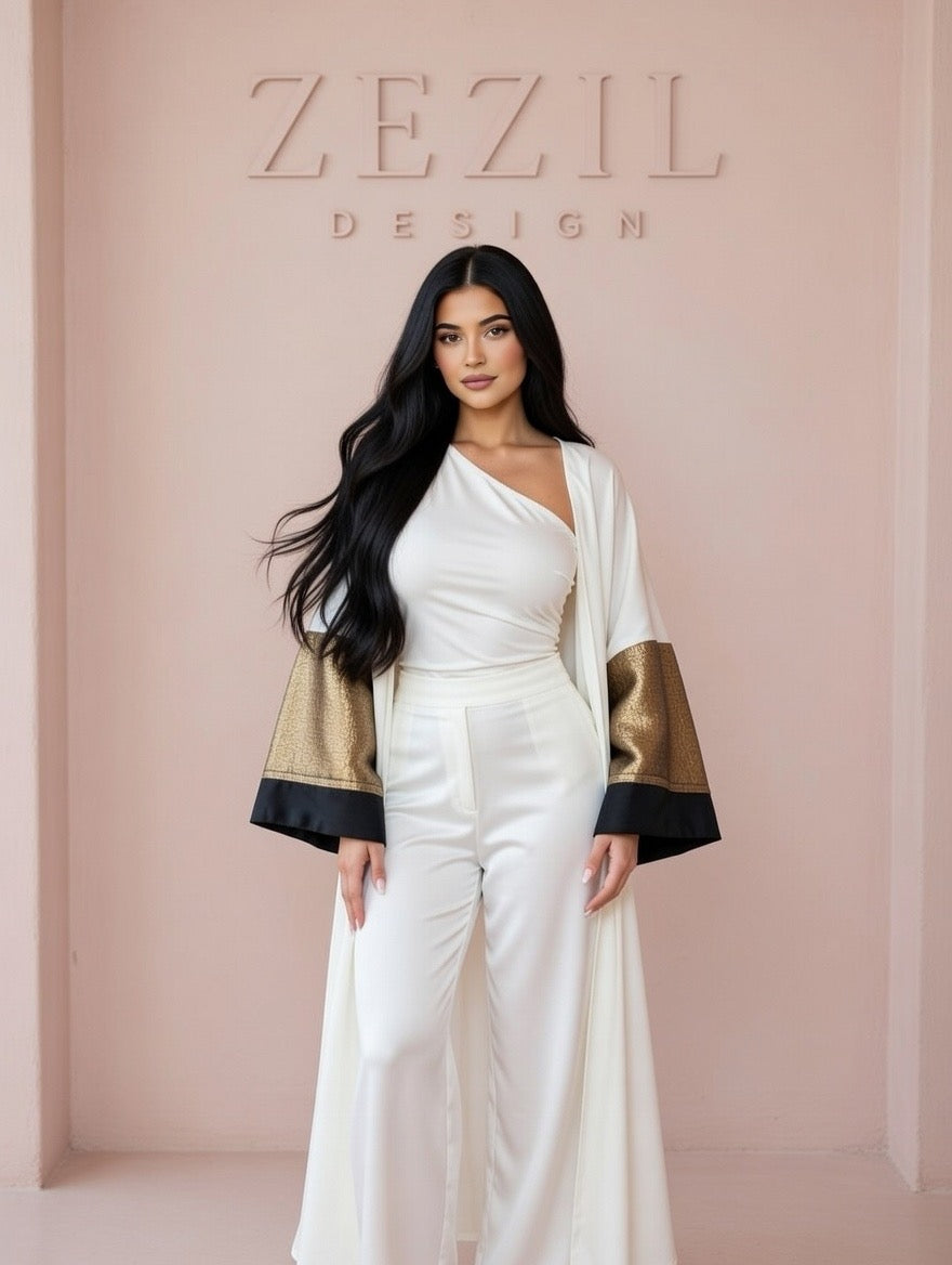 Luxe Line Cardigan Abaya