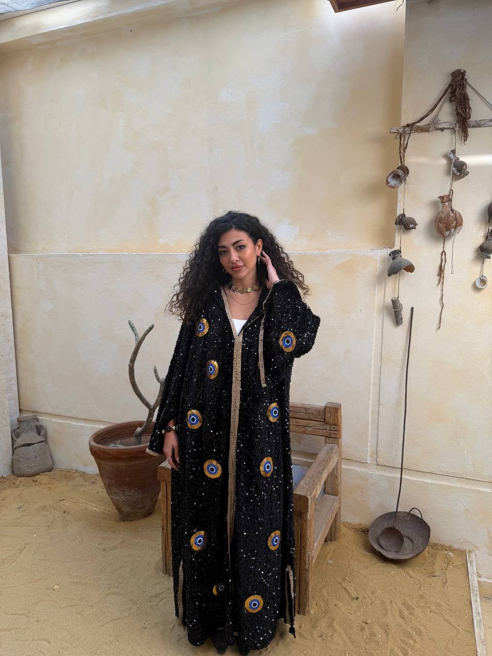 Evil Eye Elegance Kaftan