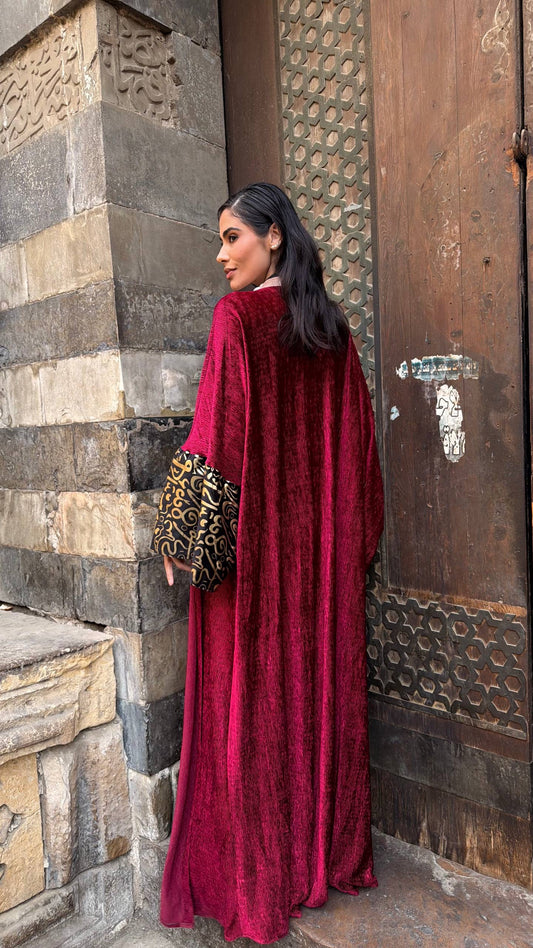 Noir Abaya Cardigan ✨