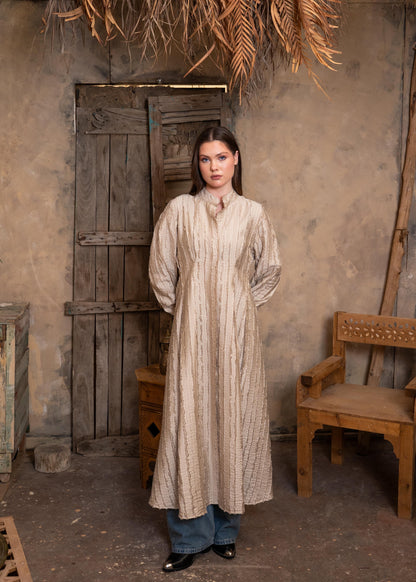 Zezil Pleated Flow Dress