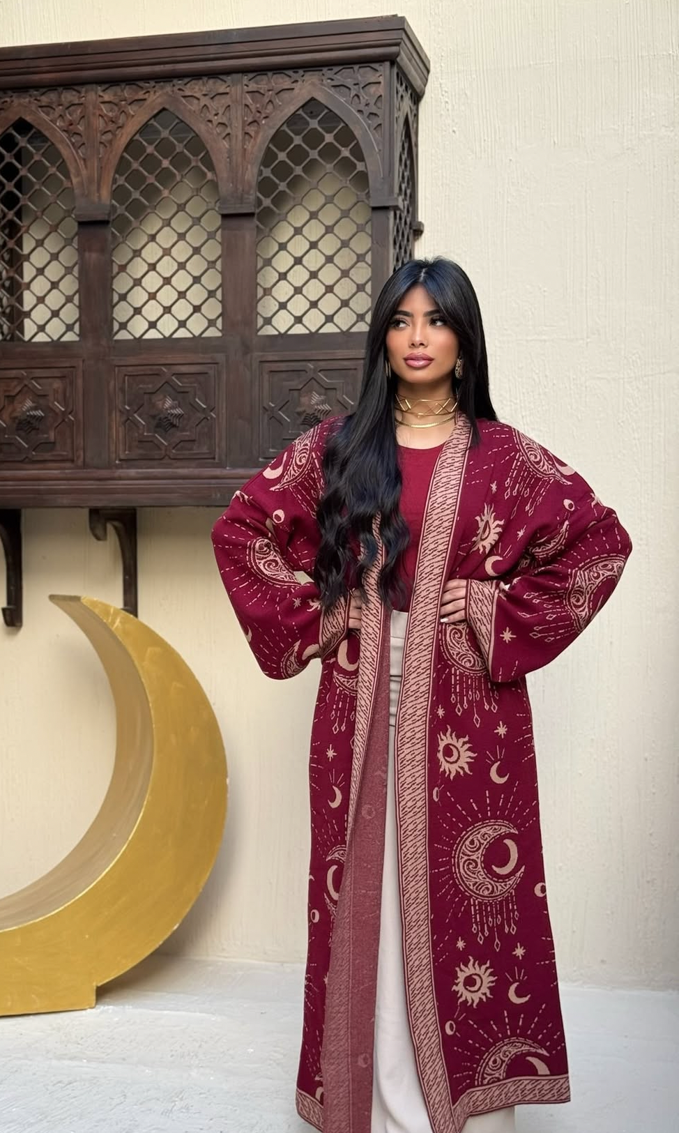 🌙 Celestial Knit Cardigan