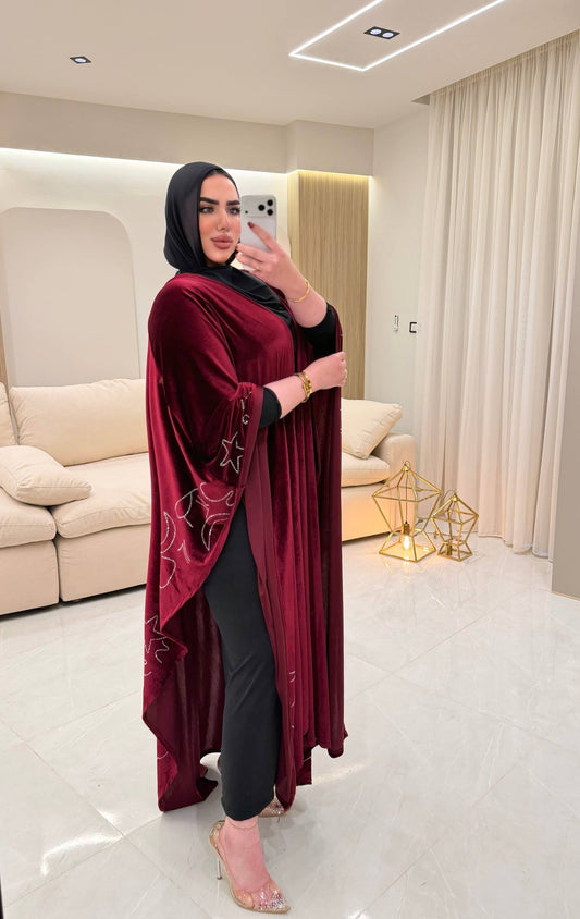 👑 Velvet Royal Cape