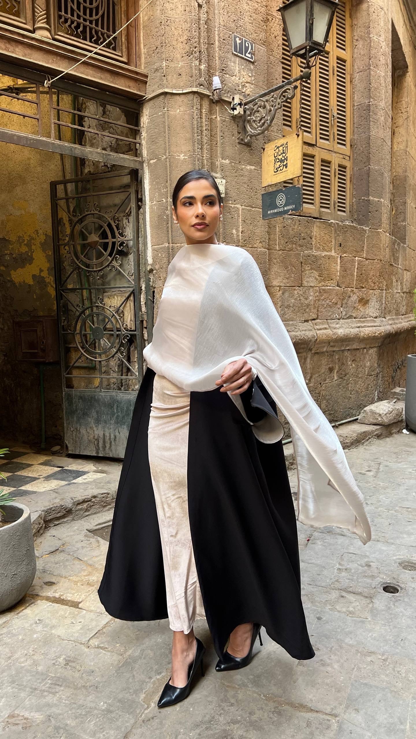 Rosaline Noor Cardigan Abaya