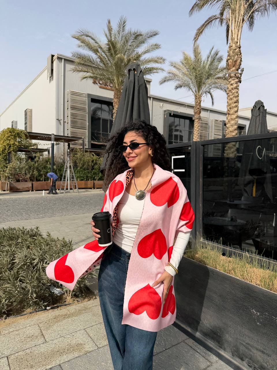 Cherry Wild Double Face Shawl🍒✨