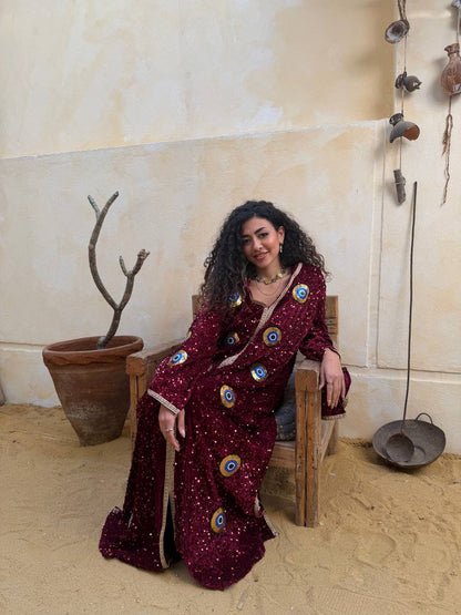 Evil Eye Elegance Kaftan