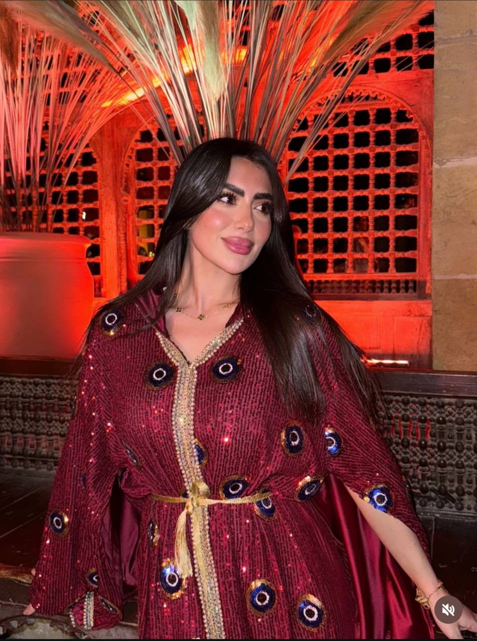 Evil Eye Elegance Kaftan