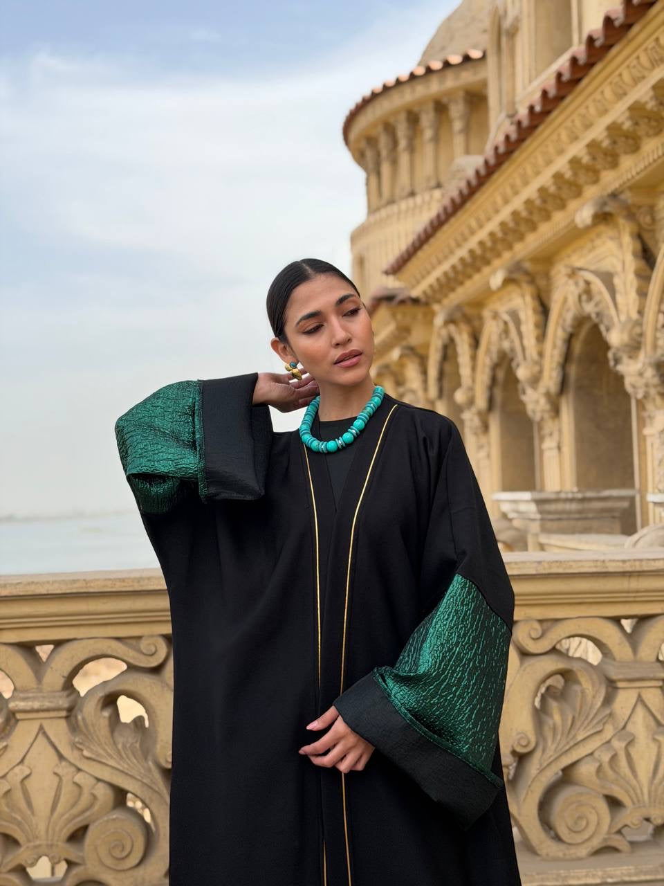 Luxe Line Cardigan Abaya