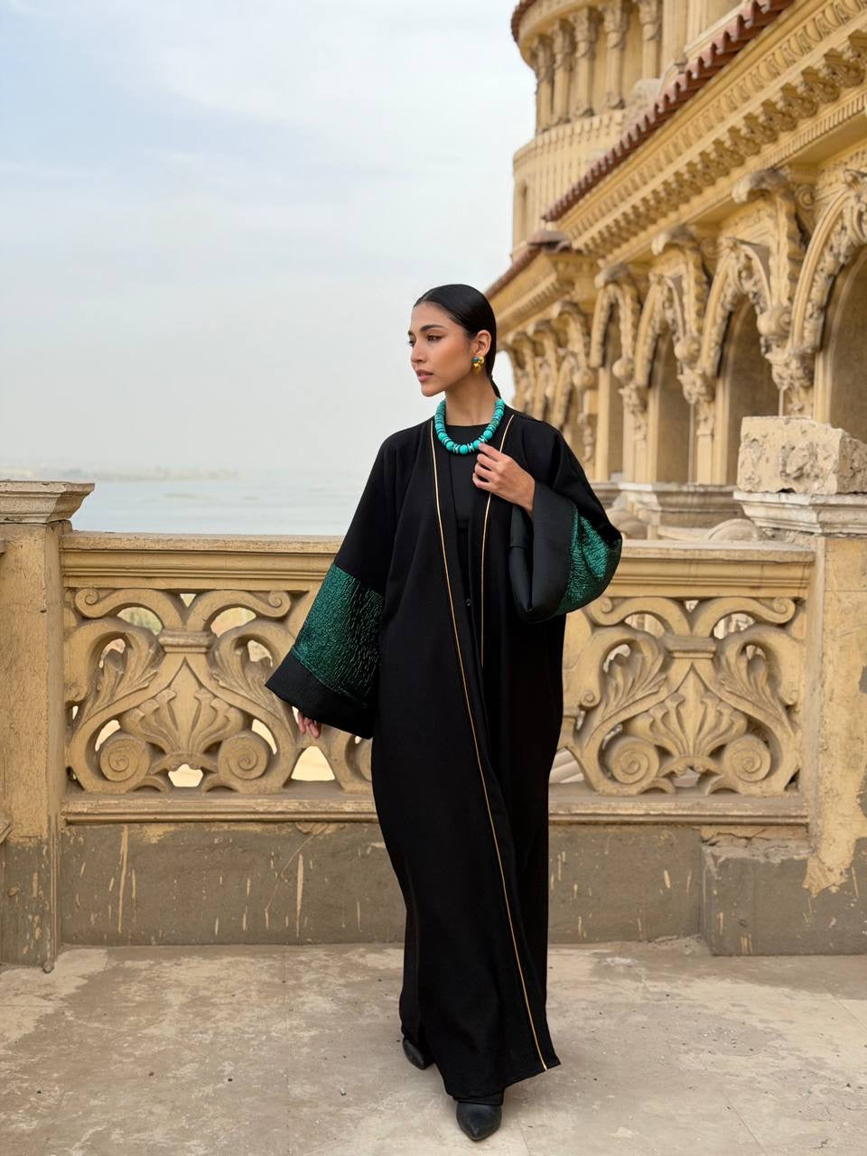 Luxe Line Cardigan Abaya