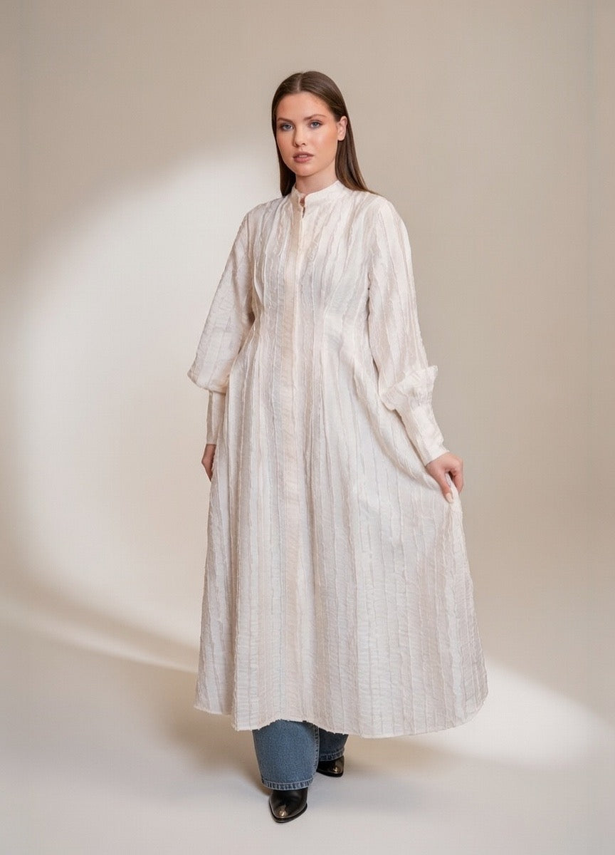 Zezil Pleated Flow Dress