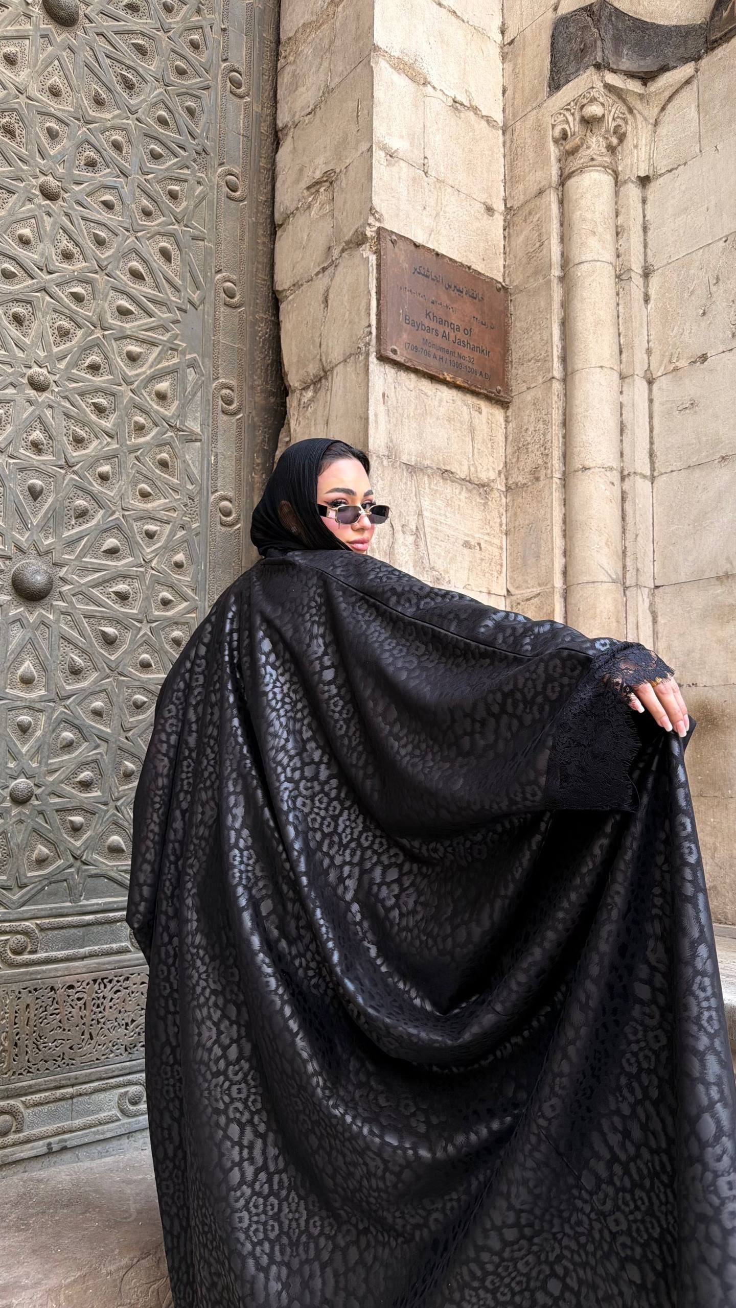 Midnight Aura Luxury Abaya🖤✨