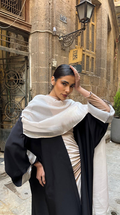 Rosaline Noor Cardigan Abaya