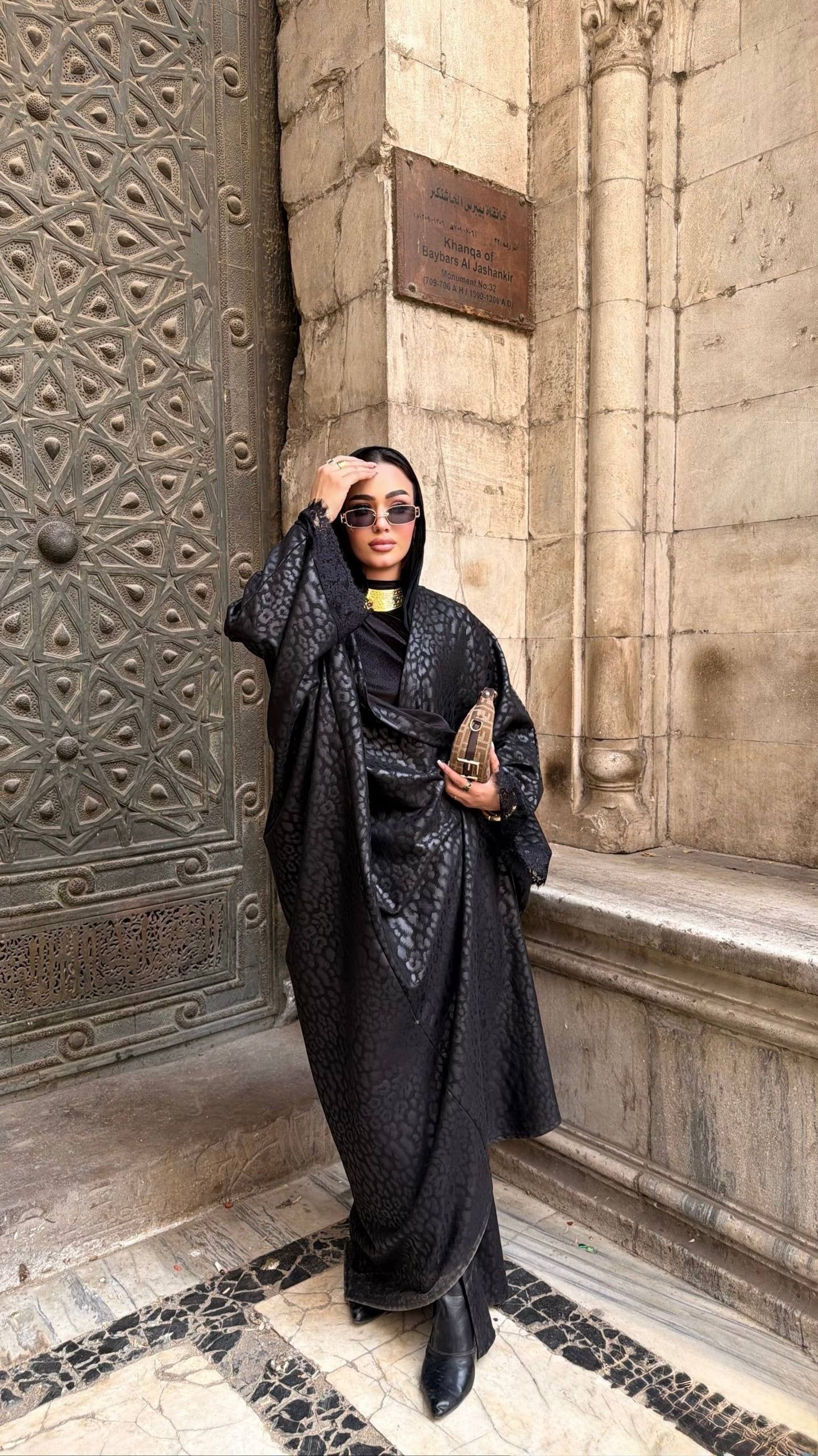 Midnight Aura Luxury Abaya🖤✨