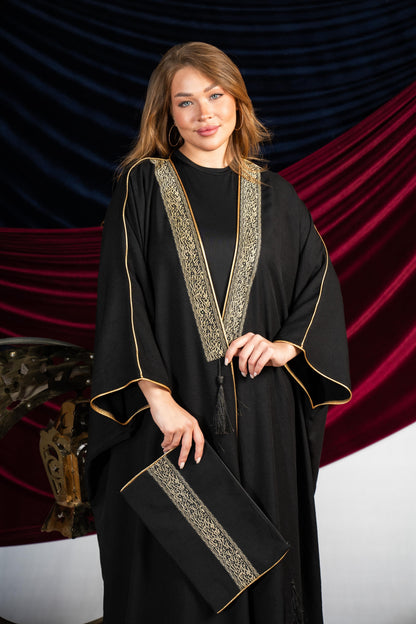 Royal Noir Kaftan
