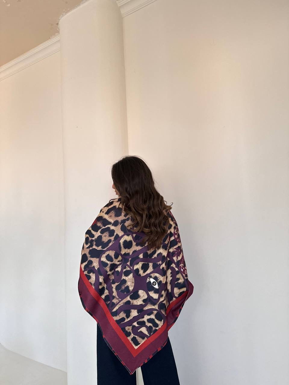 Snake Double Face Shawl🍒✨