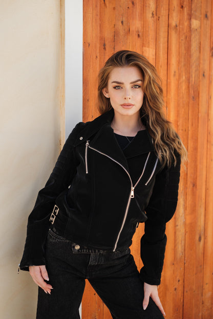 Moto Luxe Leather Jacket