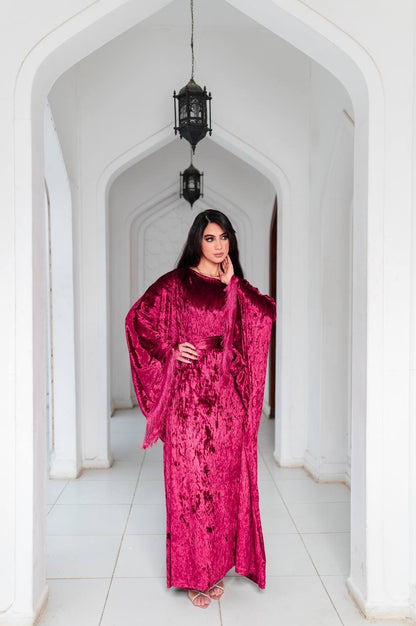 Velvet Fringe Kaftan