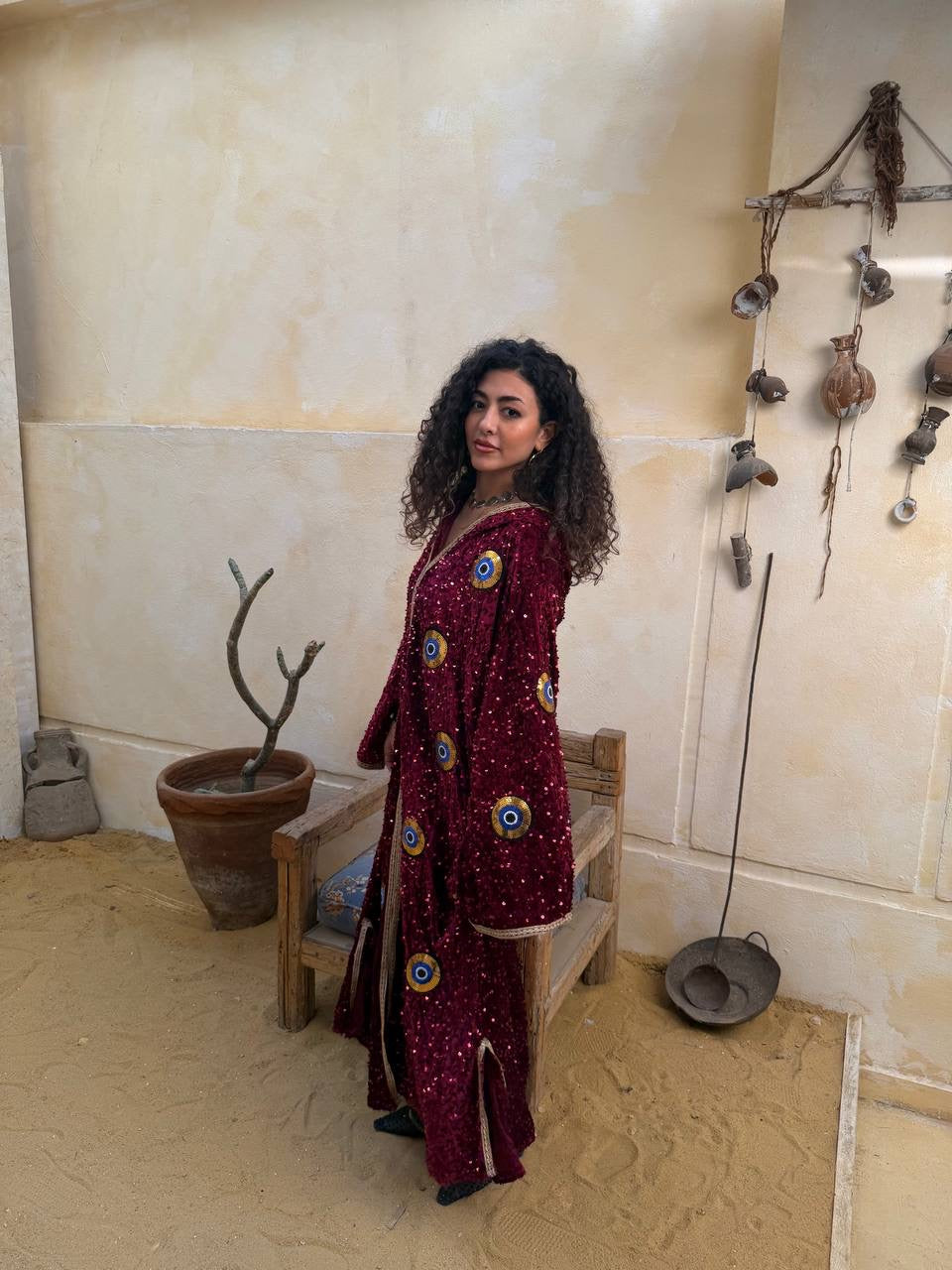 Evil Eye Elegance Kaftan