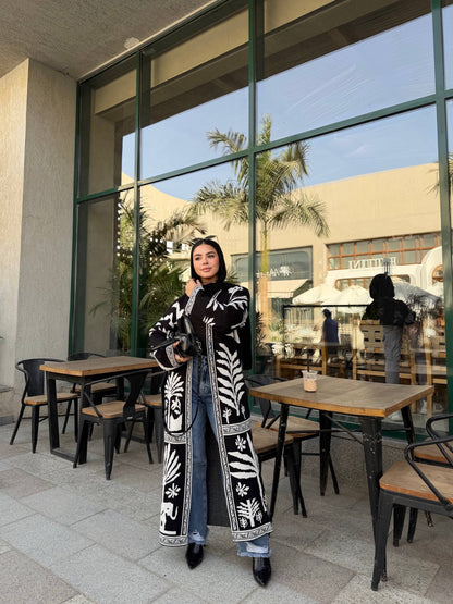 Monochrome Desert Cardigan 🖤🤍