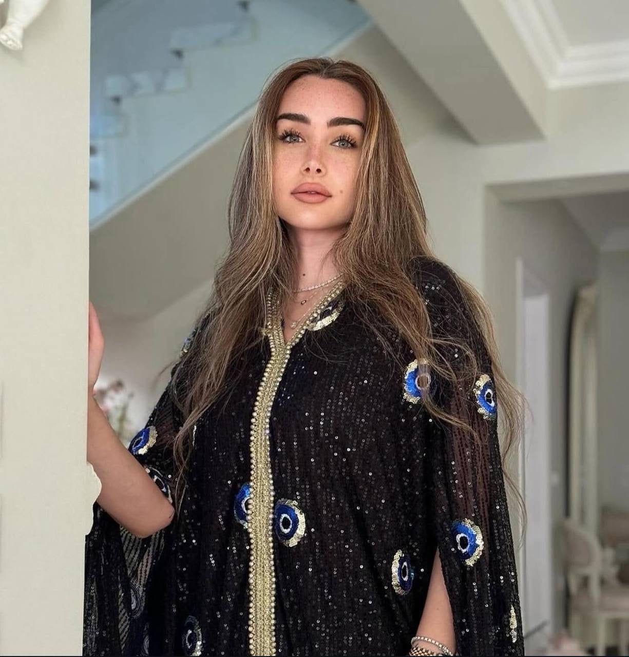 Evil Eye Elegance Kaftan