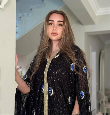Evil Eye Elegance Kaftan