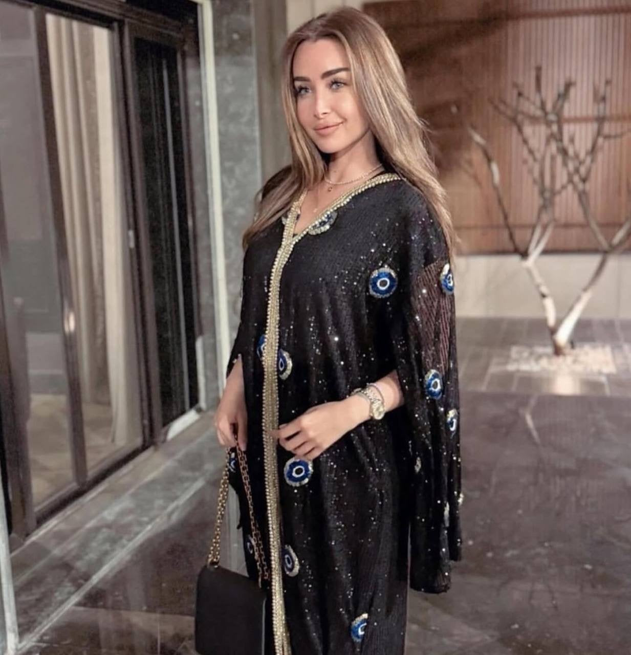 Evil Eye Elegance Kaftan