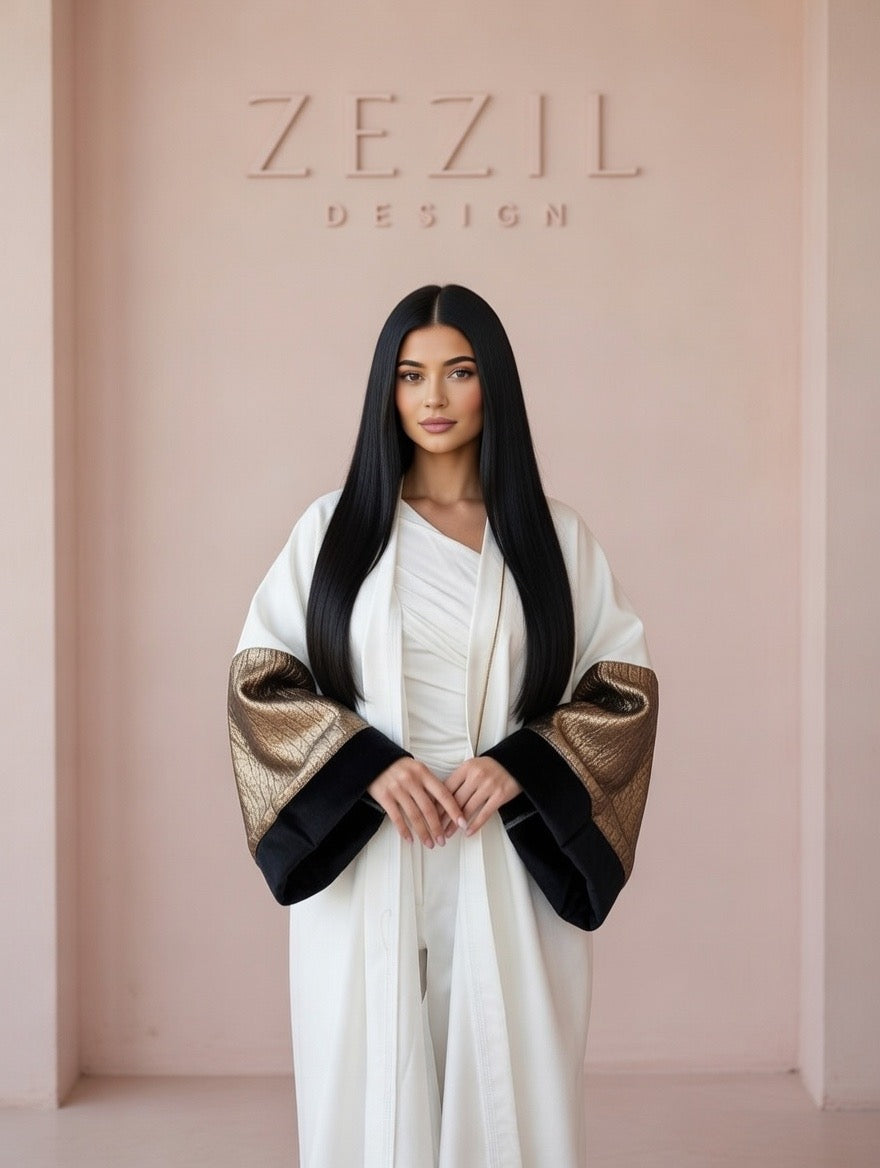 Luxe Line Cardigan Abaya