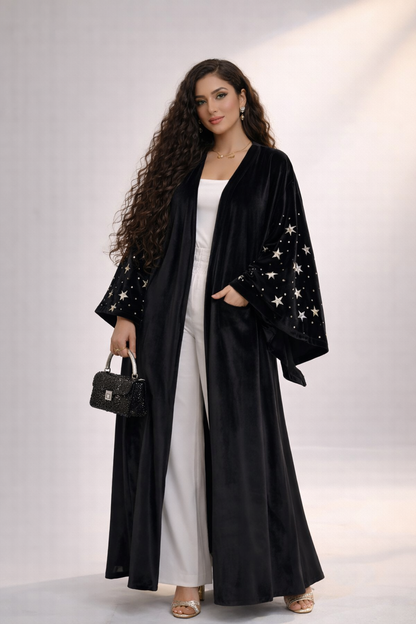 Velvet Star Sleeve Cardigan✨