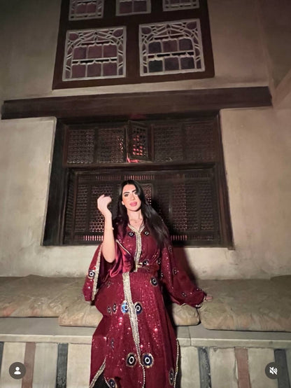 Evil Eye Elegance Kaftan