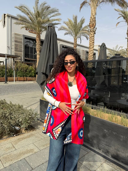 Color Pop Double Face Shawl✨