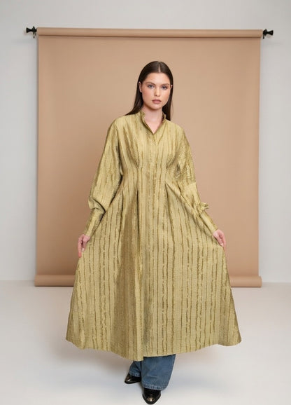 Zezil Pleated Flow Dress